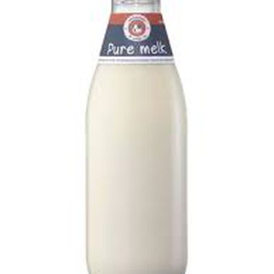 Pure Volle Melk 4 x 750 ml glas De Vrolijke koe