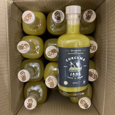 Curcuma Jane (ginger jack) 12 x 250 ml