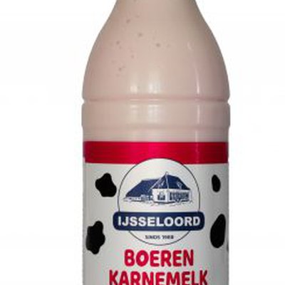 Karnemelk drinkyoghurt MIX 1 ltr in Petfles (Vrijdag bestellen = maandag leveren)