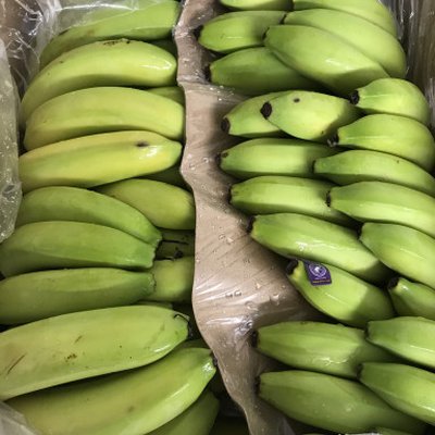 Bananen GROEN 18 kg doos