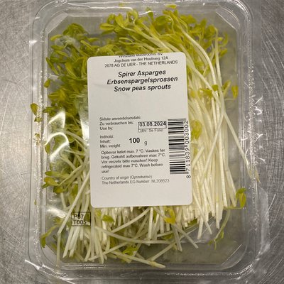 Erwt / asperge scheuten 100 gram