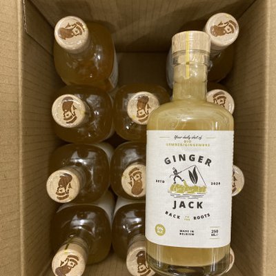 Ginger jack 12 x 250 ml