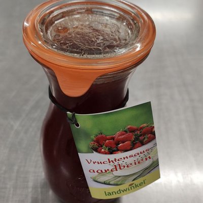 Vruchtensaus aardbeien 280 ml