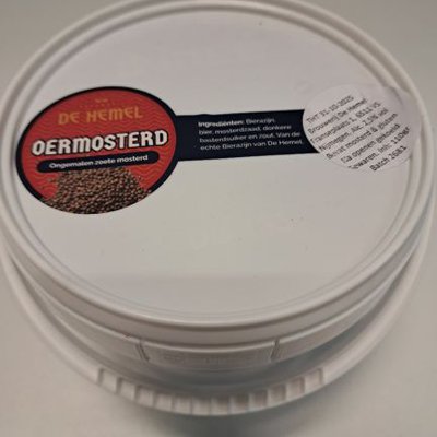 Biermosterd Grof / Oer 1 kg