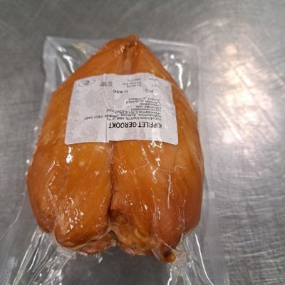 Gerookte kipfilet AAN STUK ca 500 gram *Bestellen voor 12:45 = volgende dag leveren